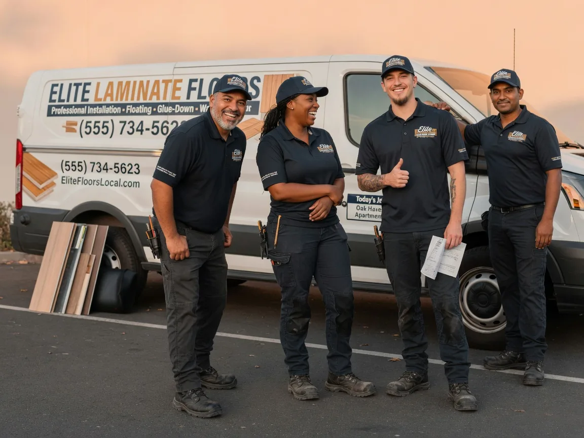 Laminate flooring installation company in Doland, SD
